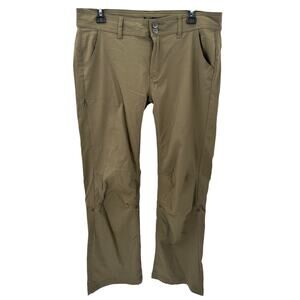 Prana Halle Green Kahki Pants // 12
